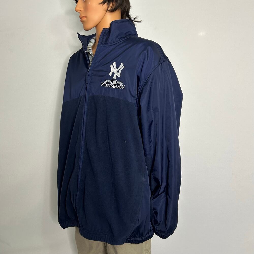 Reebok New York Yankees 2010 Postseason Fleece Jacket Men’s 2XL MLB